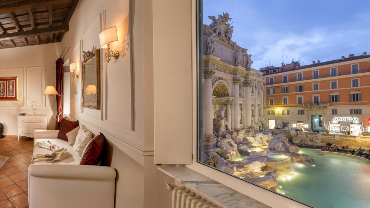 Trevi Ab Aeterno - Amazing View Of The Trevi Fountain Apartment Rome Exterior photo