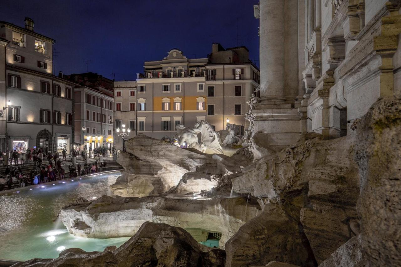 Trevi Ab Aeterno - Amazing View Of The Trevi Fountain Apartment Rome Exterior photo