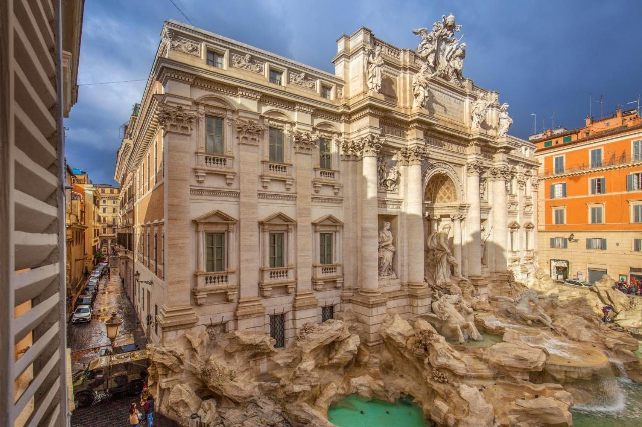 Trevi Ab Aeterno - Amazing View Of The Trevi Fountain Apartment Rome Exterior photo