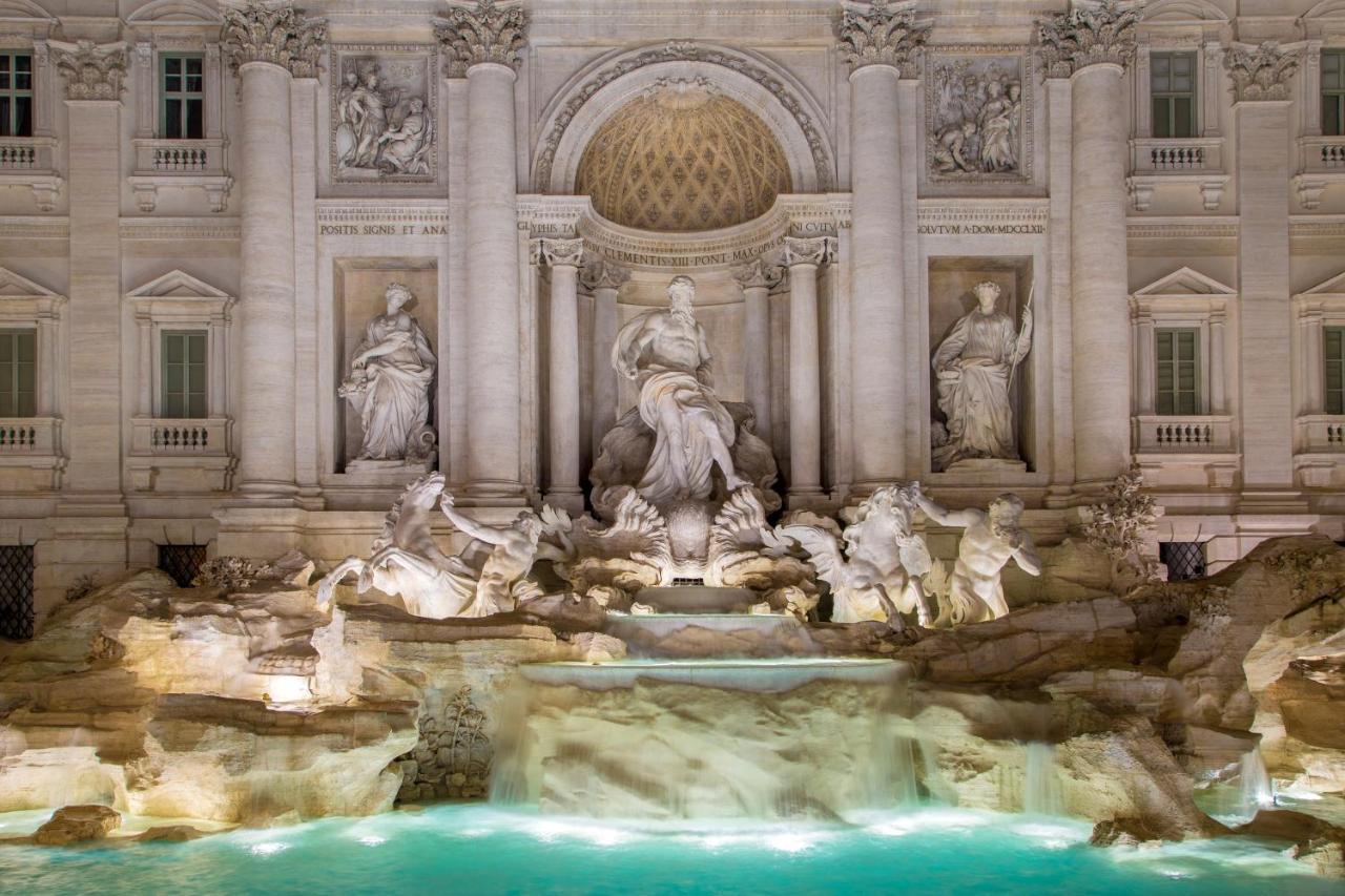 Trevi Ab Aeterno - Amazing View Of The Trevi Fountain Apartment Rome Exterior photo